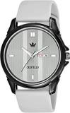 CRESTELLO Silicone Strap Analog Wrist Watch For Men With Day & Date Display