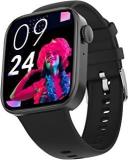 CrossBeats Crossbeats Ignite GRIT Smart Watch, 1.75 AMOLED Display With Advanced Bluetooth Calling, Rotating Crown, AI Health Sensors, 150+ Sports Modes, 250+Watch Faces, In Built Games, 15 Days Battery Black