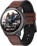 CrossBeats Orbit Advanced Dual Chip BT Calling Smartwatch 1.39 600 NITS HD Display Metal Body Leather Strap Heart Rate Spo2 BP Sleep Monitor 10 Day Battery Fast Charge 200+Watch Face Special Edition