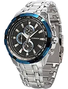 Analog Blue Dial Men's Watch CUR013