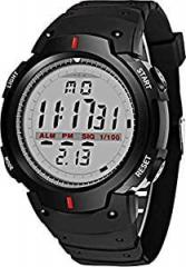 DAINTY Digital Black Dial Sport Waterproof Chronograph Digital Watch for Men & Women