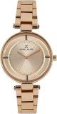 DANIEL KLEIN Metal Analog Dial Women Watch Dk11467 3, Dial Rose Gold, Band Gold