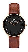 Daniel Wellington Analog Black Dial Unisex's Watch DW00100545