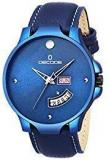 Decode DC899 Blue Exquisite Collection Leather Strap Wrist Watch For Men