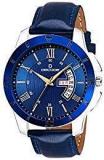 Decode Matrix Collection Day Date Blue Dial DC0707 Men's Watch