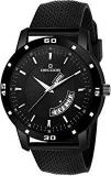 Decode Men's Analog Watch Black Colored Strap