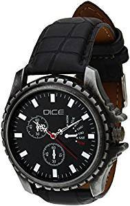 Dice Analogue black Dial men Watch EXPSG B178 2907