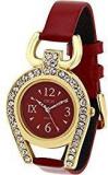 Dice Analogue Red Dial Women's Watch Supg M019 5251