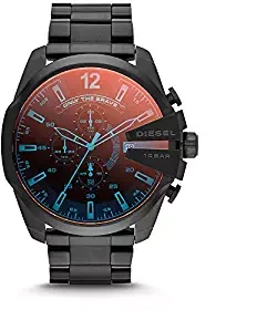 Diesel Chi Chronograph Black Dial Men's Watch DZ4318