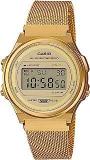 Digital Gold Dial Unisex Adult Watch A171WEMG 9ADF