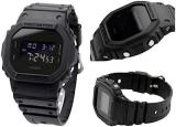 Digital Men's Watch Black Dial Black Colored Strap