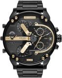 Disel Men's 57mm Mr. Daddy 2.0 Quartz Stainless Steel Chronograph Watch