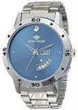 Eddy Hager Analogue Blue Dial Men's Watch EH 210 BL