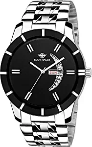 Black Day and Date Men's Watch EH 250 BK