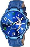 Eddy Hager Blue Day & Date Men's Watch EH 154 BL