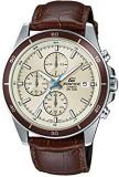 Edifice Chronograph Beige Dial Men's Watch EFR 526L 7BVUDF EX303