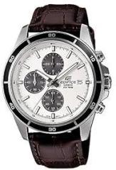 Edifice Chronograph White Dial Men's Watch EFR 526L 7AVUDF EX097