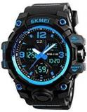 Elios Digital Black Dial Men's Watch Skm 1155