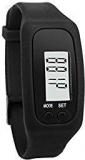 Elios Pedometer Step Distance Calorie Counter Unisex LED Watch For Men/Women/Boys/Girls