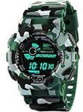 Emartos Army Green Digital Black Dial Sports Men's And Boy Watch