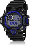 Emartos Black Dial Digital Watch For Men's And Boy's