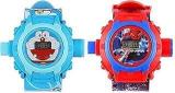 Emartos Round Dial Blue Doraemon And Spiderman Projector 24 Images Digital Watch For Boys Kids Combo Pack Of 2