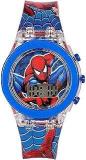 Emartos Spiderman Digital Kids Watches For Boys Red Colored Strap [3 7 Years]