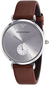 Emporio Armani Analog Silver Dial Unisex's Watch AR1675I