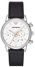 Emporio Armani Analog White Dial Men's Watch AR2075