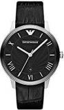 Emporio Armani End Of Season Analog Black Dial Men's Watch AR1611