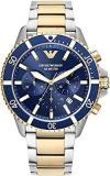 Emporio Armani Watches Emporio_ArmaniDiver Analog Blue Dial Men's Watch AR11362