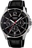 Enticer Chronograph Black Dial Men's Watch MTP 1374L 1AVDF A834