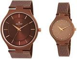 Escort Analog Brown Dial Unisex's Watch E 2850 7248 BRNM