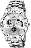 Espoir Analog Silver Dial Men's Watch ES109