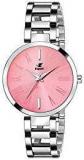 Espoir Analog Stainless Steel Pink Dial Girl's And Women's Watch ManishaPink0507