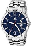 Espoir Analogue Blue Dial Men's Watch A0507