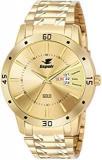 Espoir Mens Latest ESP12457 Analog Blue, White And Golden Dial Watch Men's And Boy's Watch