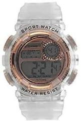 FANTASY WORLD Brown Dial Unisex's Watch FW Sport Digital D CP