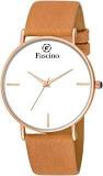 Fascino FCW 1413 CP Men's Watch Tan Colored Strap