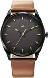 Fastrack After Dark Analog Mens Brown Dial Leather Strap Watch For Guys NS3273NL03