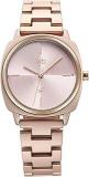 Fastrack Alloy Analog Light Pink Dial Women Watch Fv60033Km02W, Pink Band