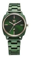 Fastrack Alloy Analog Mint Green Dial Women Watch Fv60033Km01W, Green Band