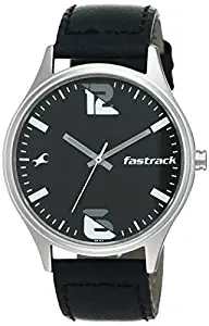 Analog Black Dial Men's Watch 3229SL02