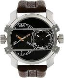 Fastrack Analog Black Dial Men's Watch NM3098SL02/NN3098SL02/NP3098SL02 Genuine Leather, Brown Strap