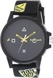 Fastrack Analog Black Dial Unisex Adult Watch 68012PP05