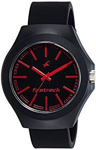 Fastrack Analog Black Dial Unisex Watch NG38004PP06CJ