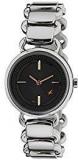 Fastrack Analog Black Dial Women's Watch NK6117SM01