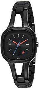 Fastrack Analog Black Dial Women's Watch NK6147NM02