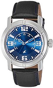 Fastrack Analog Blue Dial Men's Watch 3021SL05