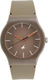 Fastrack Analog Brown Dial Unisex Adult Watch 9915PP54